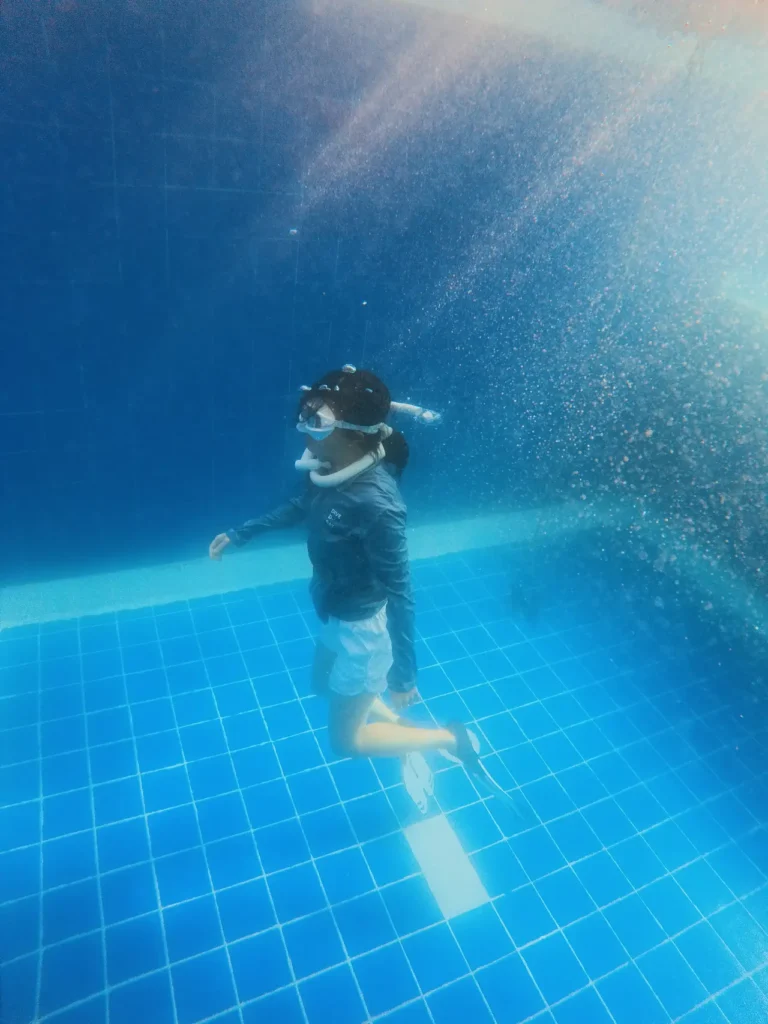 프리다이빙 수영장 기초 교육